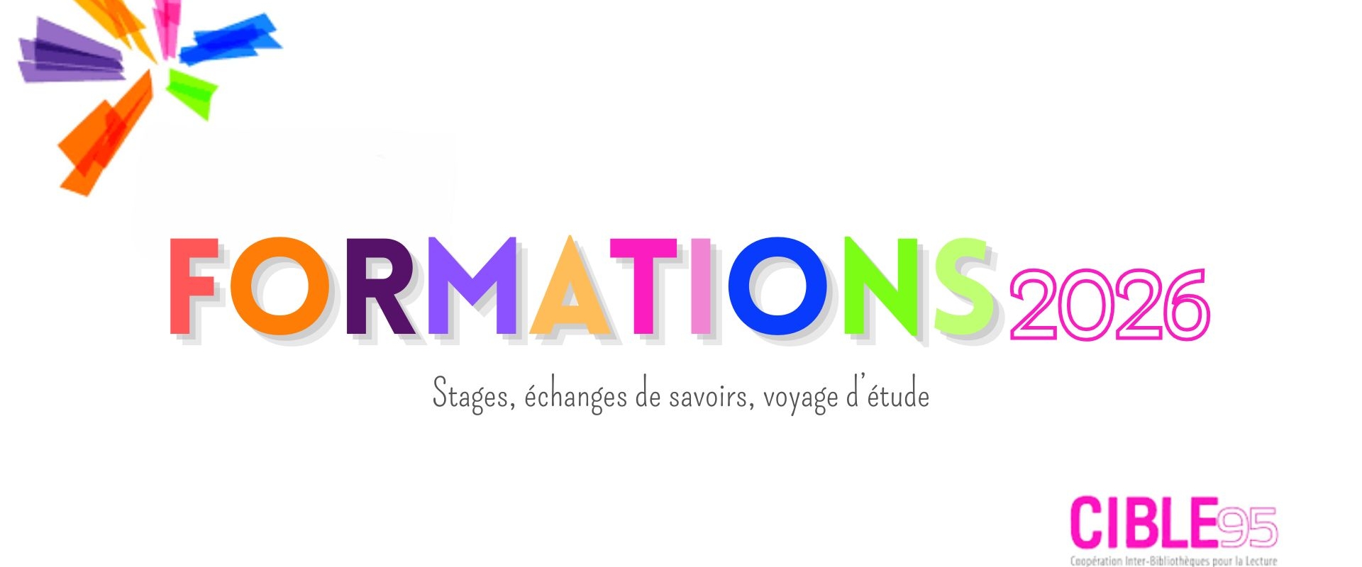 Programme de formations 2026
