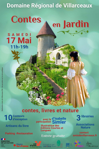 affiche Contes en jardin
