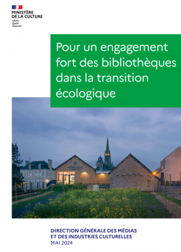 Pour un engagement  fort des bibliothèques  dans la transition  écologique