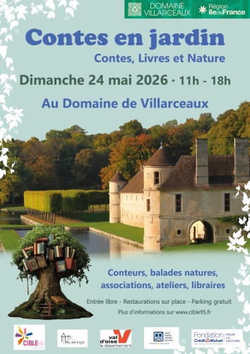 Affiche Contes en Jardin à Villarceaux
