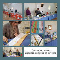 Contes en jardin Villarceaux / des auteurs, des éditeurs, des libraires
